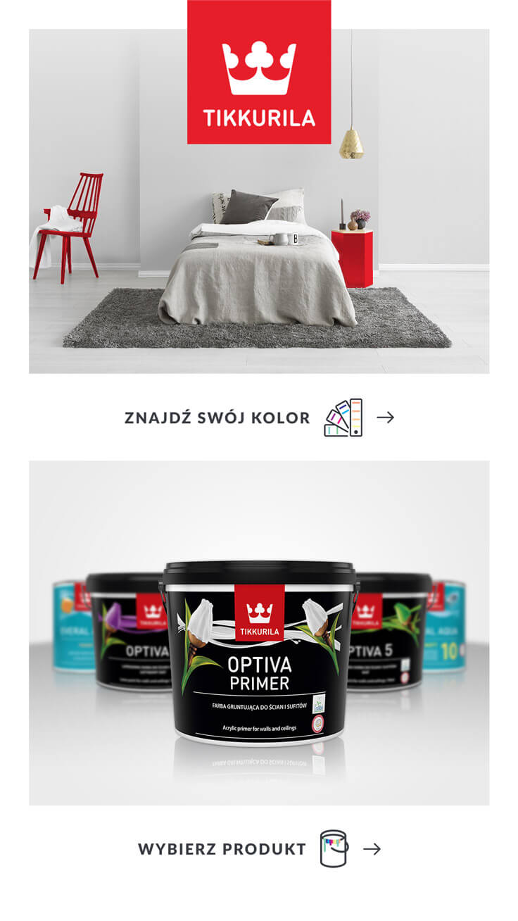 Projektowanie aplikacji - Tikkurila, wybór ścieżki