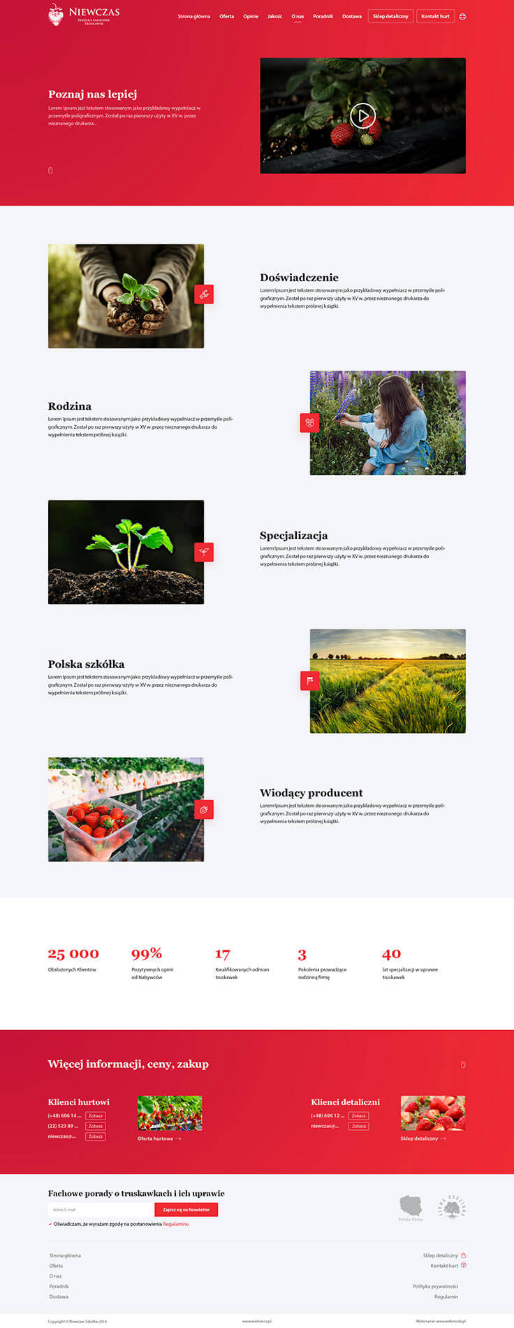 Projektowanie stron www - Niewczas, o nas