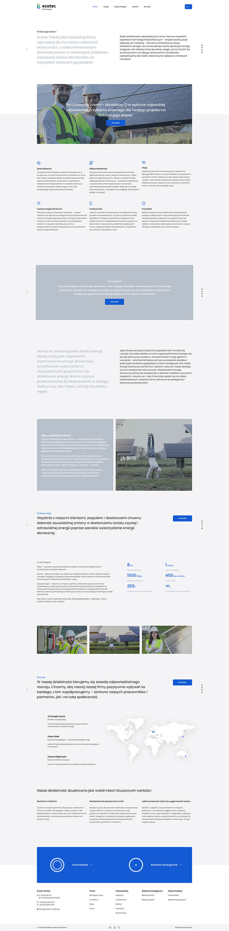 Projektowanie stron www - Ecotec, o firmie