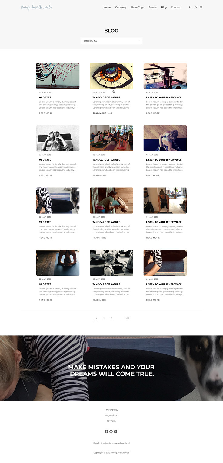 Projektowanie stron www - sbs, blog